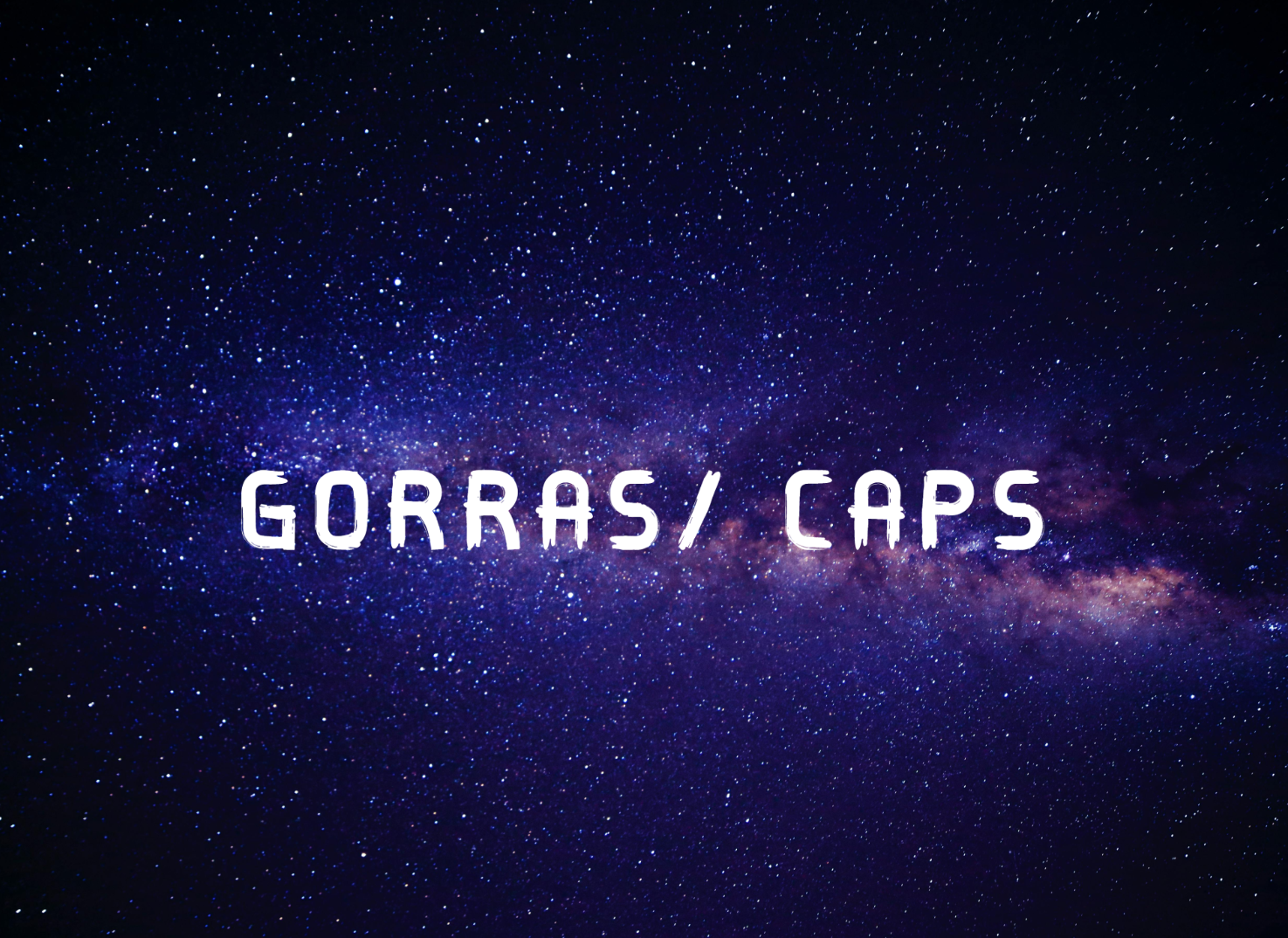 Gorras/Caps